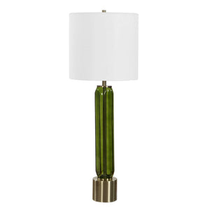 Aspis - Glass Table Lamp - Green