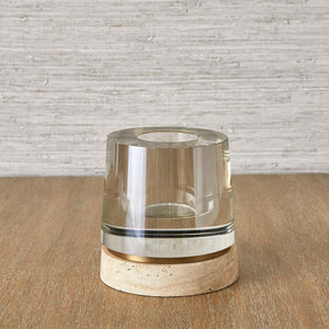 Optic - Candleholder/Vase - Brown