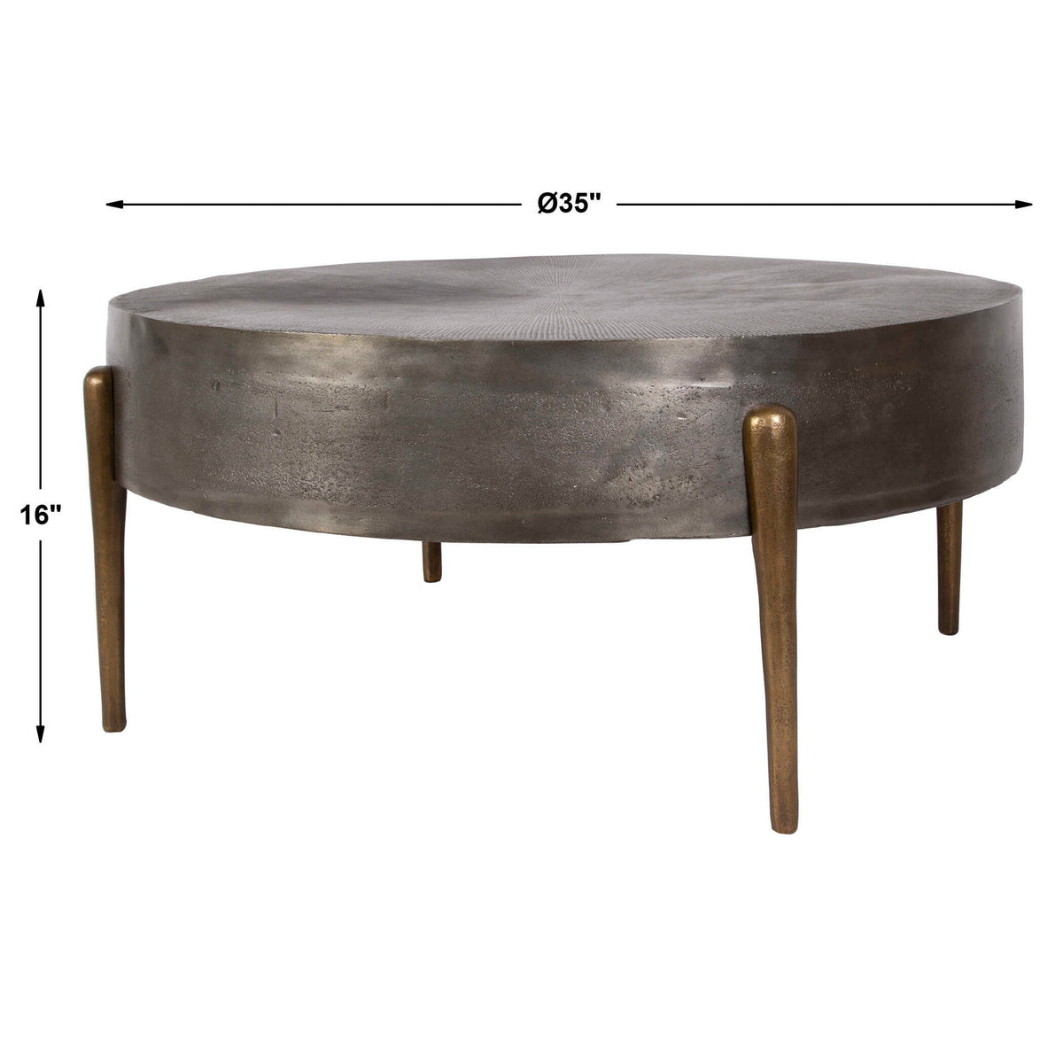 Azami - Coffee Table - Silver