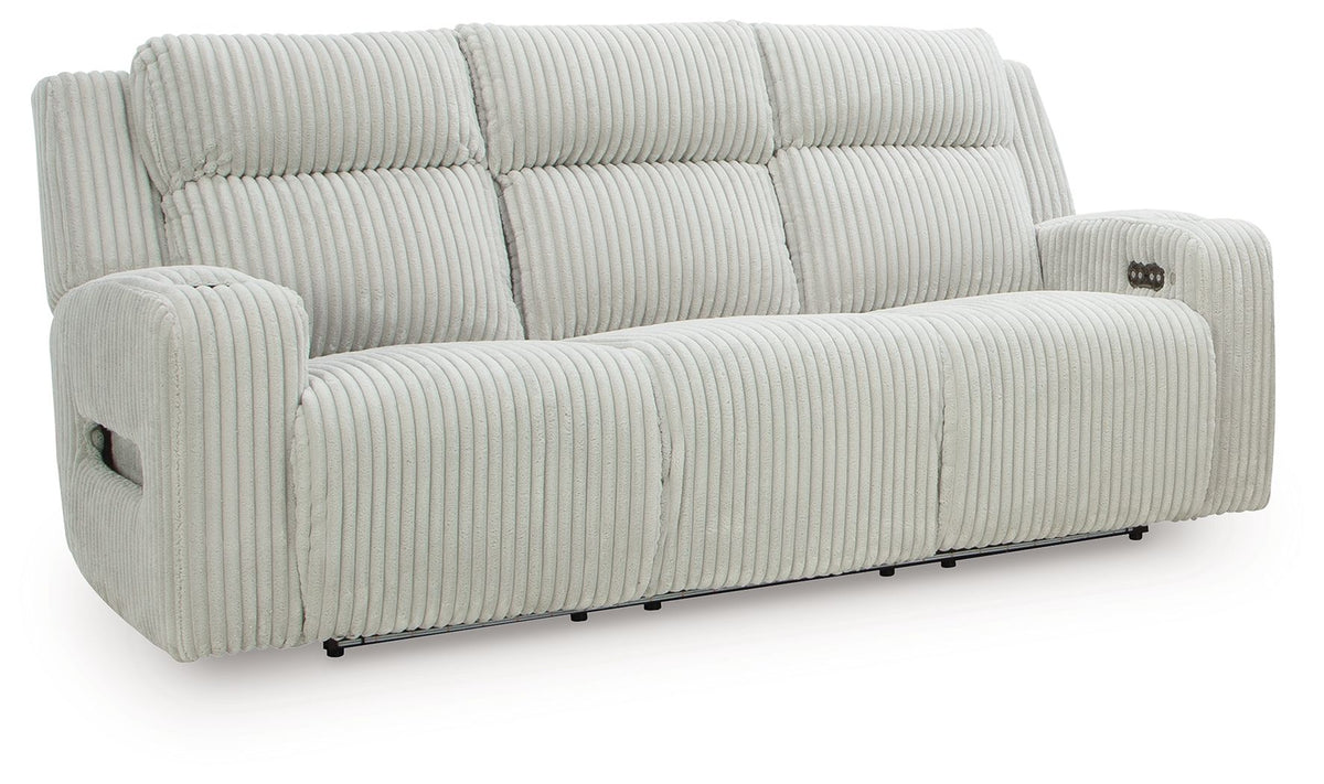 Forest Lake - Power Reclining Sofa With Adj Headrest - R&R Furniture Gallery (Fountain Valley, CA)