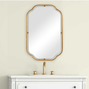 34.625" Mirror - Gold