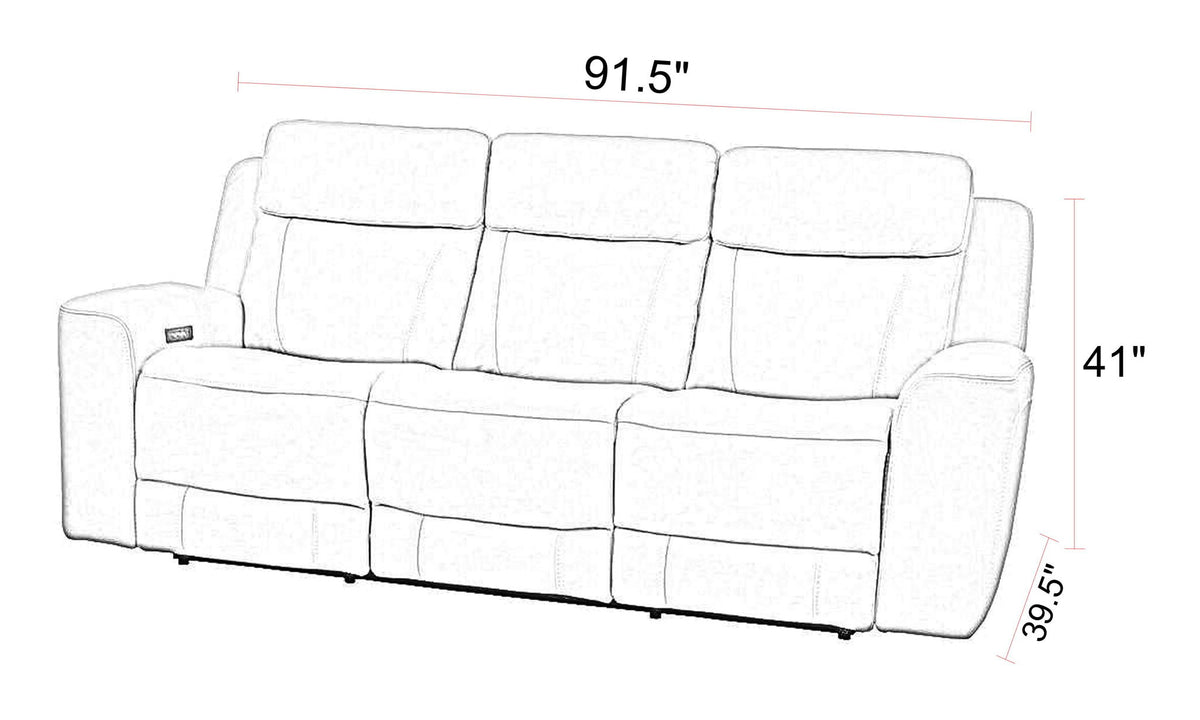 Calgary - Power Reclining Sofa