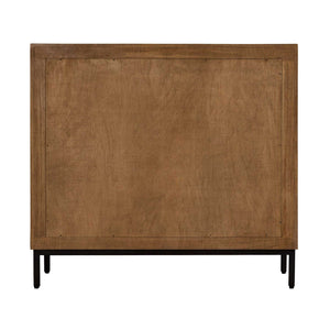 Bottom Line - 2 Door Wood Cabinet - Woodtone