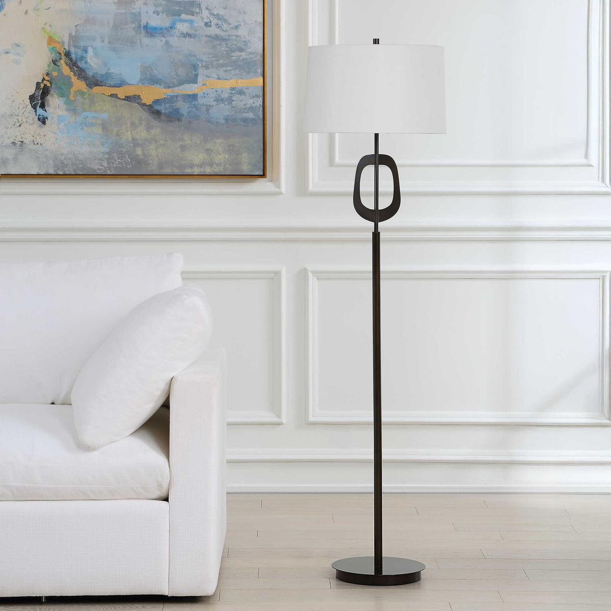 Floor Lamp - Oil Rubbed Bronze Painted