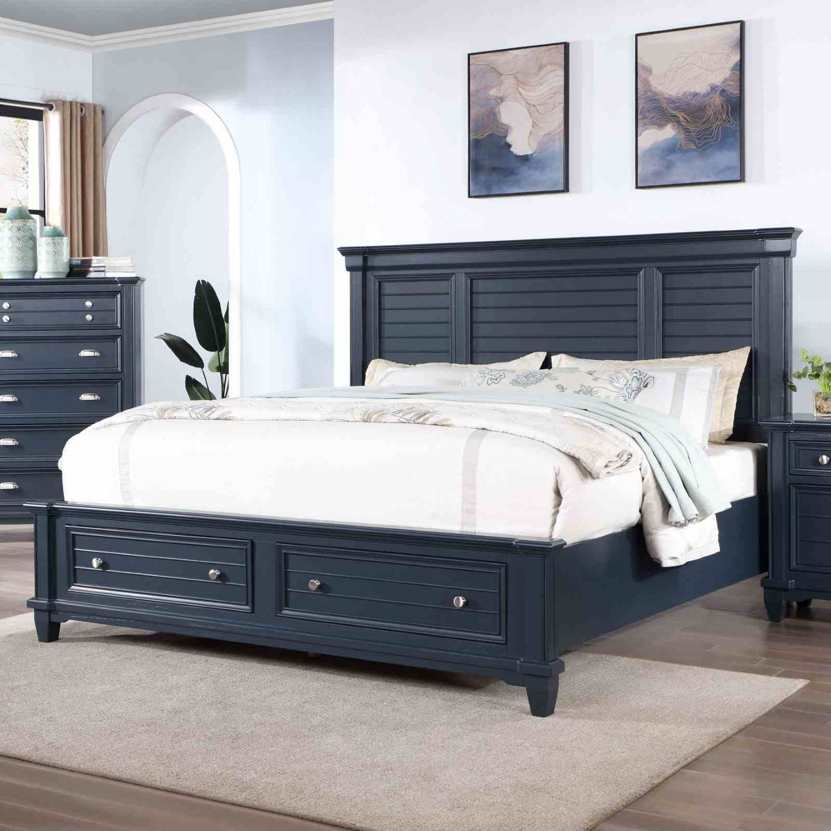 Manzanillo - 5 Pc. Queen Bedroom Set w/ 2NS