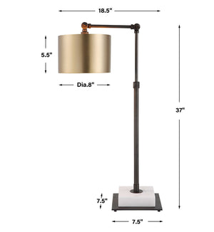 Flex - Buffet/Table Lamp - Brass / Bronze