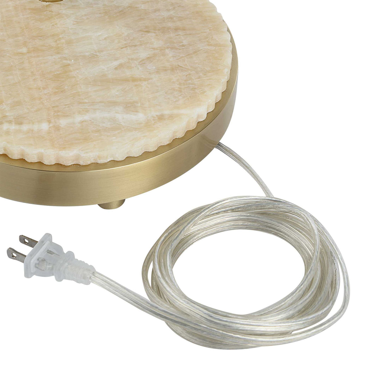 Floral Dollop - Floor Lamp - Gold