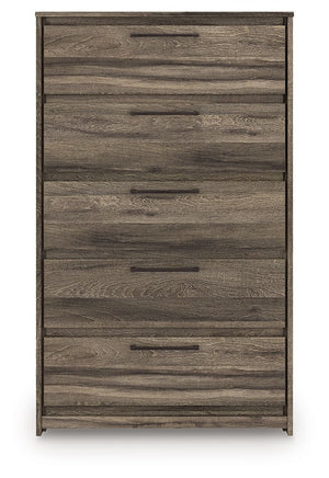 Elbrim - Five Drawer Chest - Brown - R&R Furniture Gallery (Fountain Valley, CA)