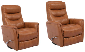 Gemini - Swivel Glider Recliner (Set of 2) - R&R Furniture Gallery (Fountain Valley, CA)