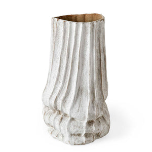 Puddle - Vase - Brown / White