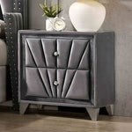 Carissa - Nightstand, Gray