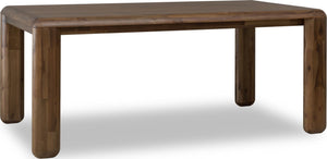 Xolani Rectangular Acacia Wood Leg Table in Impala