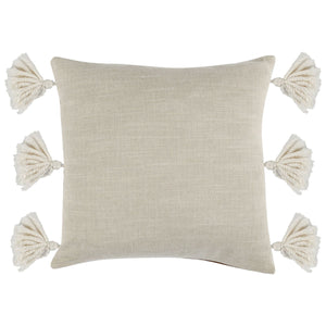 Ezekiel - DV Vegan Leather Pillow - Brown