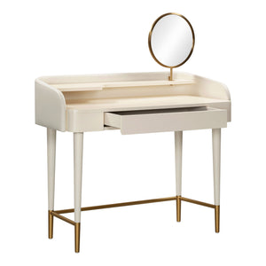 Penelope - Vegan Leather Wrapped Vanity Desk - R&R Furniture Gallery (Fountain Valley, CA)