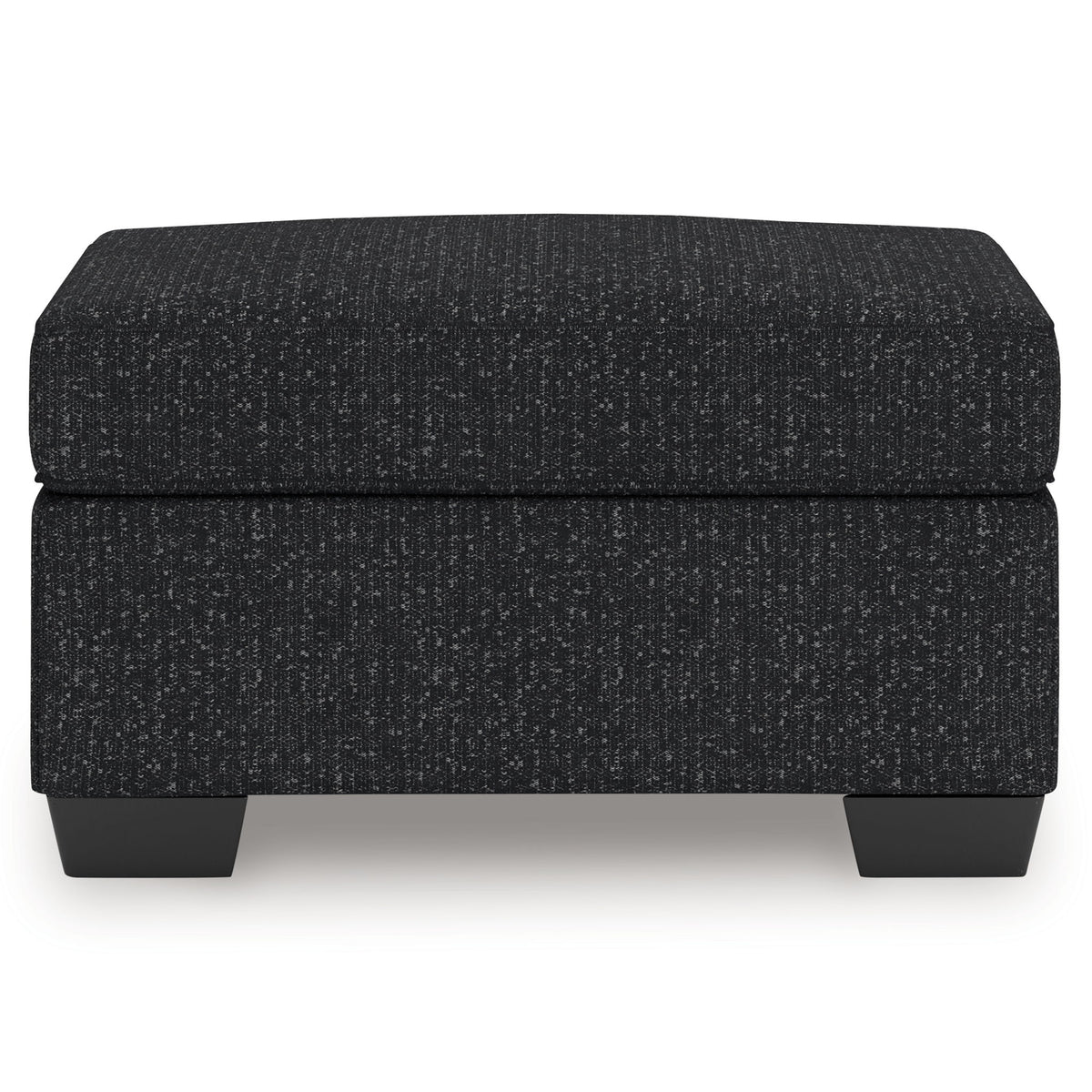 Jasmine Peaks - Ottoman - Coal - R&R Furniture Gallery (Fountain Valley, CA)