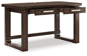 Breckington - Home Office Desk - Dark Brown - R&R Furniture Gallery (Fountain Valley, CA)