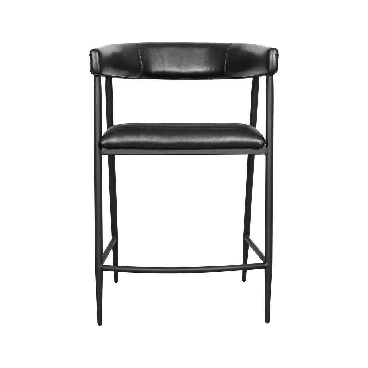 Preston - Counter Stool - Midnight Raven - R&R Furniture Gallery (Fountain Valley, CA)