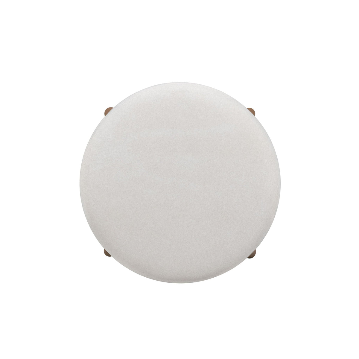 Oodle - Performance Vegan Mohair Light Walnut Stool