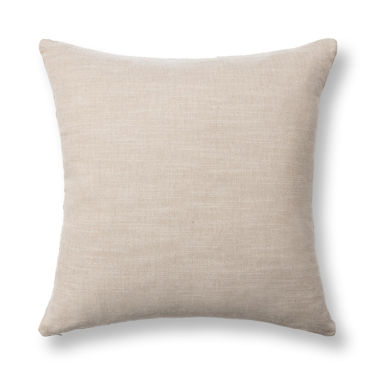 Villa Medley 22 x 22 inch accent pillow in Vintage Natural and Amberwood tones