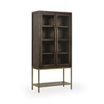 Freemont - Solid Wood Tall Cabinet - Kona Brown - R&R Furniture Gallery (Fountain Valley, CA)