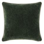 Heirloom Velvet - SLD Pillow - Forest Green