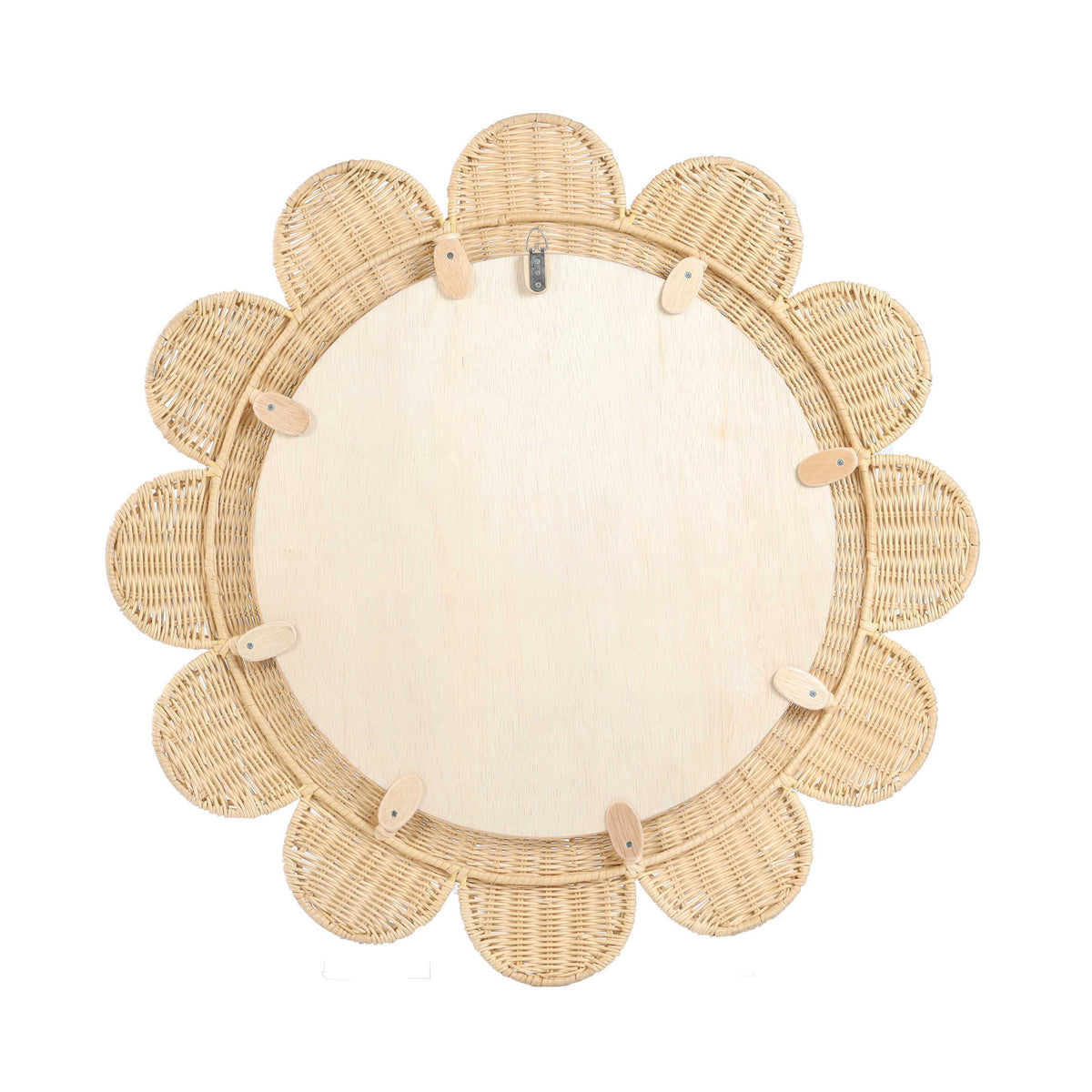 Coralie - Rattan Round Mirror - R&R Furniture Gallery (Fountain Valley, CA)
