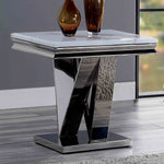 Villarsglane - End Table, Chrome