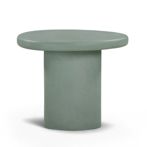 Jade - Concrete Side Table - R&R Furniture Gallery (Fountain Valley, CA)