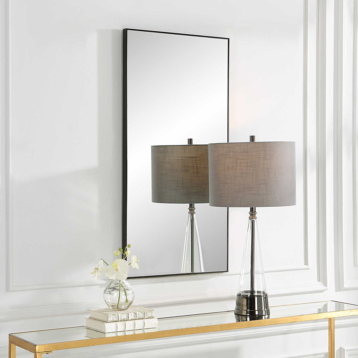 Wall Mirror - Black Frame
