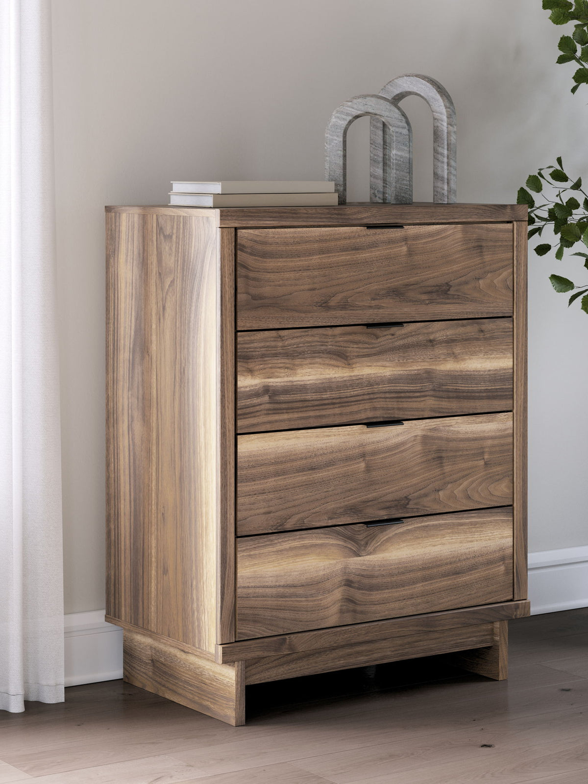 Chirason - Four Drawer Chest - Brown - R&R Furniture Gallery (Fountain Valley, CA)