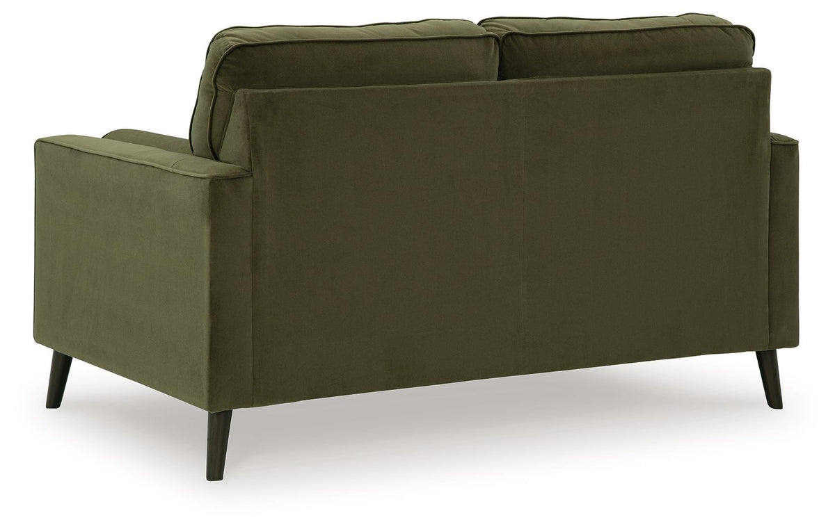 Reveon Lakes - Loveseat - Olive - R&R Furniture Gallery (Fountain Valley, CA)