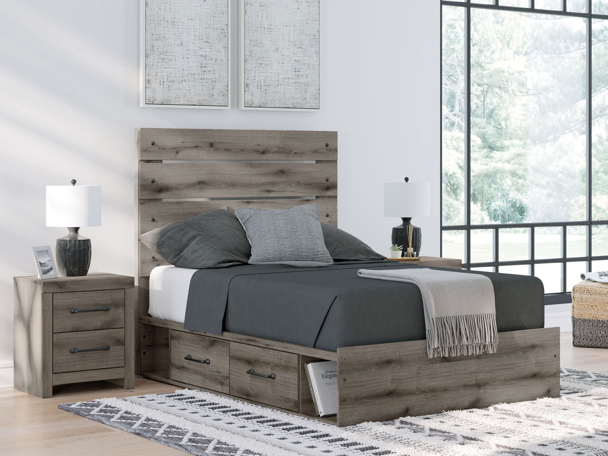 Graystorm - Panel Storage Bed - R&R Furniture Gallery (Fountain Valley, CA)