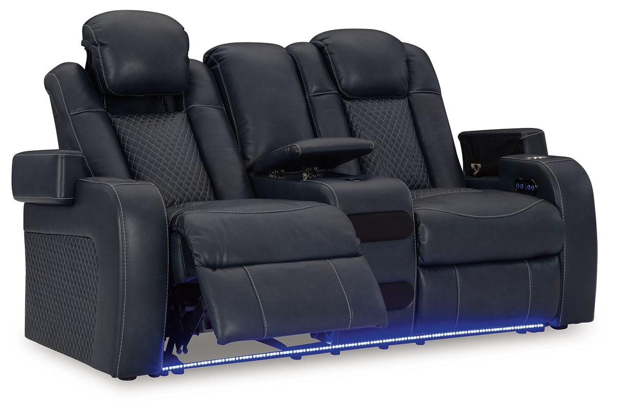 Fyne-dyme - Reclining Living Room Set - R&R Furniture Gallery (Fountain Valley, CA)