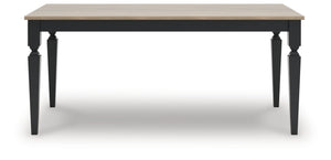 Brenkerton - Rectangular Dining Room Table - Grayish Brown / Black - R&R Furniture Gallery (Fountain Valley, CA)
