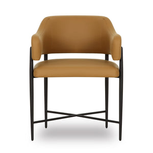Sezanne - Vegan Leather Dining Chair - R&R Furniture Gallery (Fountain Valley, CA)
