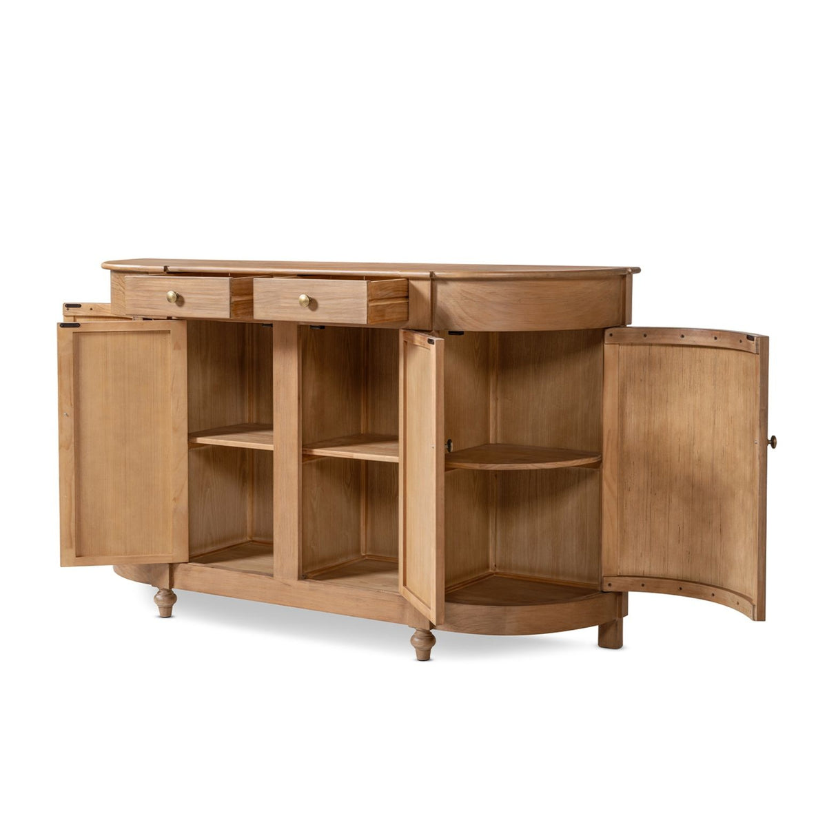 Camille - Side Table - Brown