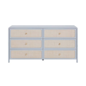 Patty - Rattan 6 Drawer Dresser - R&R Furniture Gallery (Fountain Valley, CA)