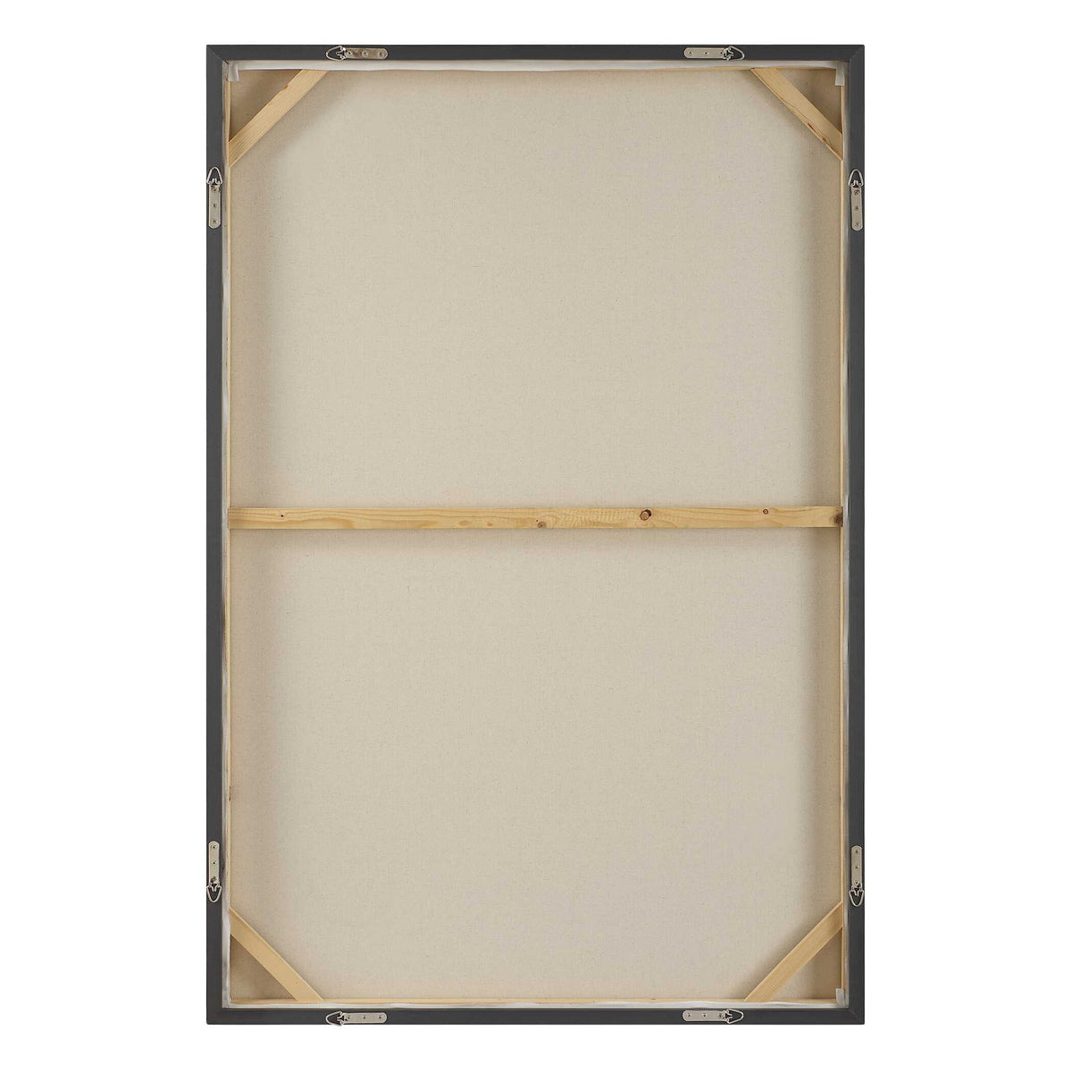Folding - Time Framed Abstract Art - Black / Brown / Gray / White