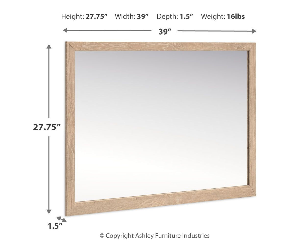 Cielden - Bedroom Mirror - Tan - R&R Furniture Gallery (Fountain Valley, CA)