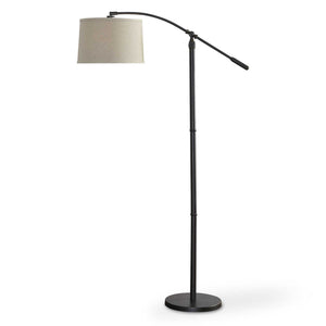 Floor Arc Lamp - Rubbed Bronze