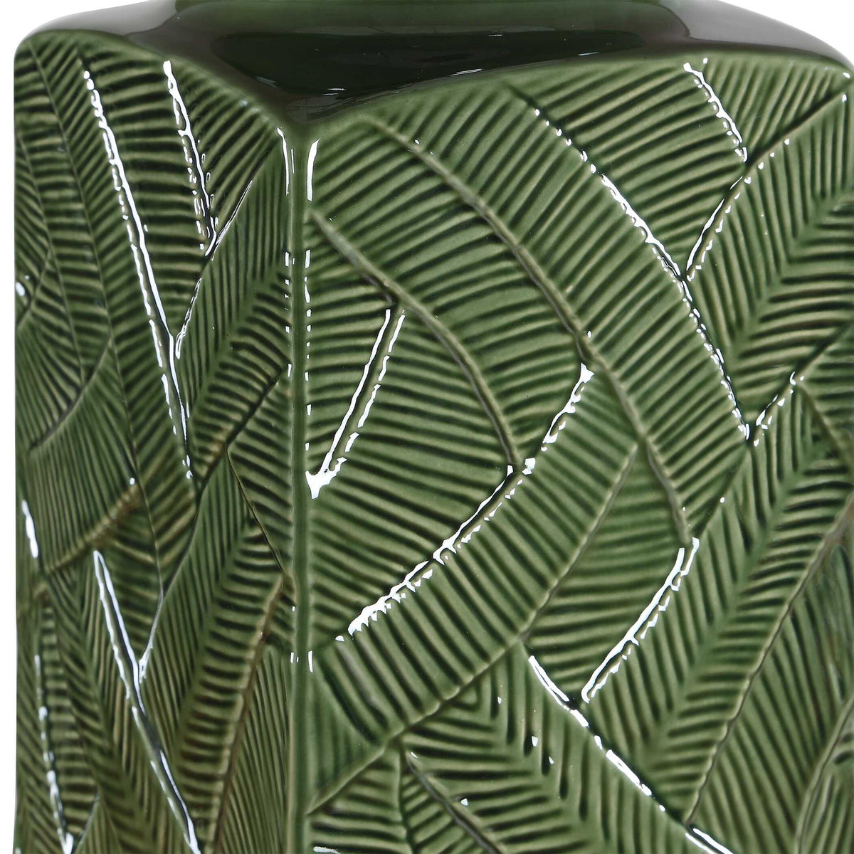 Table Lamp - Glossy Green
