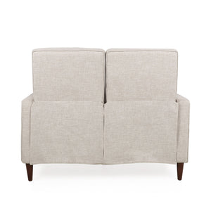 Manville - Contemporary Tufted Loveseat Pushback Recliner