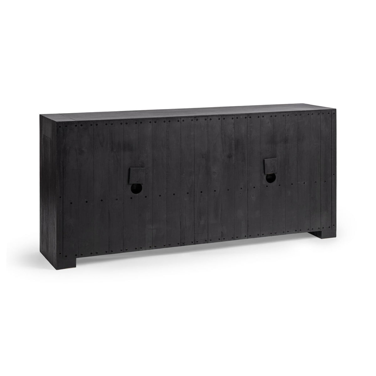 Classic Home Bristol 4-door cabinet buffet with wooden finish and modern design, featuring ample storage space and sleek handles.