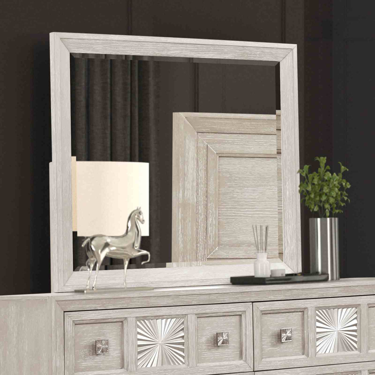 Mirror, Light Gray - FM7368GY-M