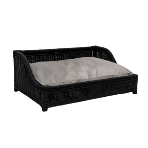 Poppy - Rattan Small Pet Bed - Black - R&R Furniture Gallery (Fountain Valley, CA)