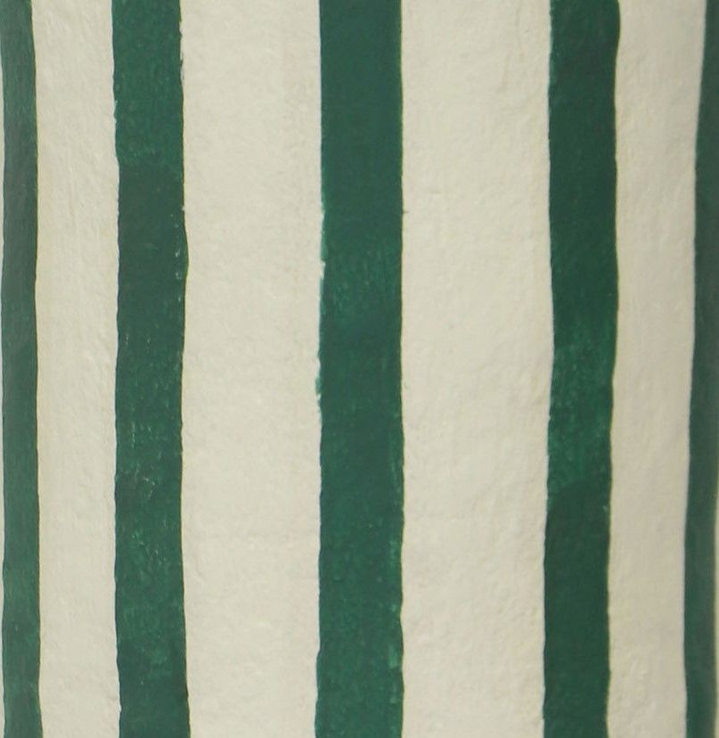 Maiori - Striped Papier Mache Table Lamp - R&R Furniture Gallery (Fountain Valley, CA)