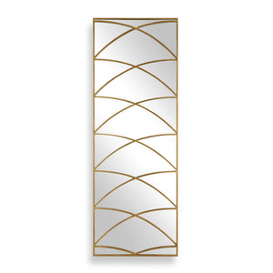 Crossed Up - Full Length Mirror - Gold