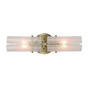 Mistie - 2 Light Glass Sconce - Bronze