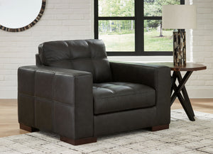 Luigi - Chair And A Half - Thunder - R&R Furniture Gallery (Fountain Valley, CA)