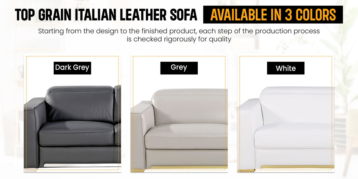 1120 - Leather Living Room Set - R&R Furniture Gallery (Fountain Valley, CA)